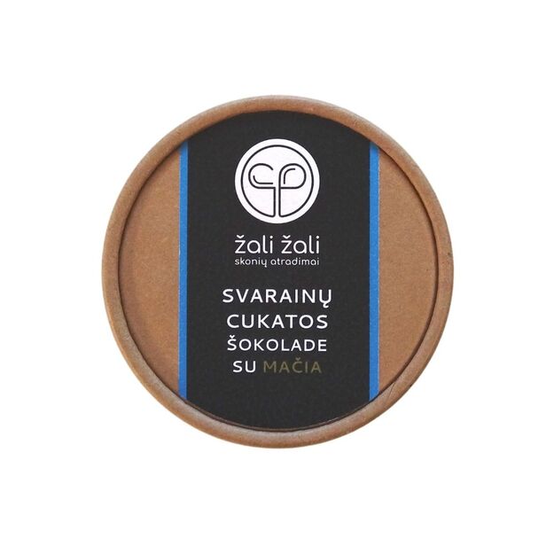 Svarainių cukatos šokolade su mačia