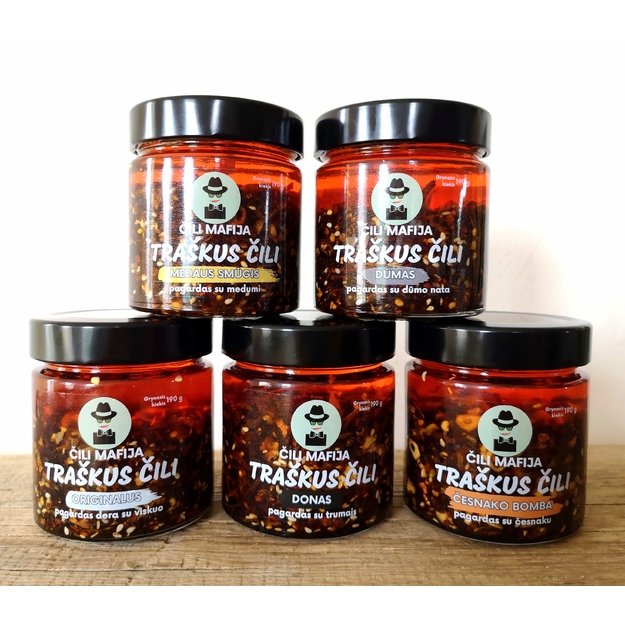 Traškus čili aliejus Donas 3