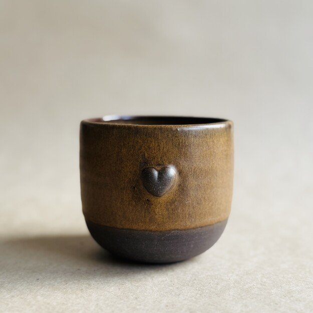 Puodelis su širdele - Šokoladas 1