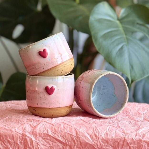 Puodelis su širdele - Saldainis 1